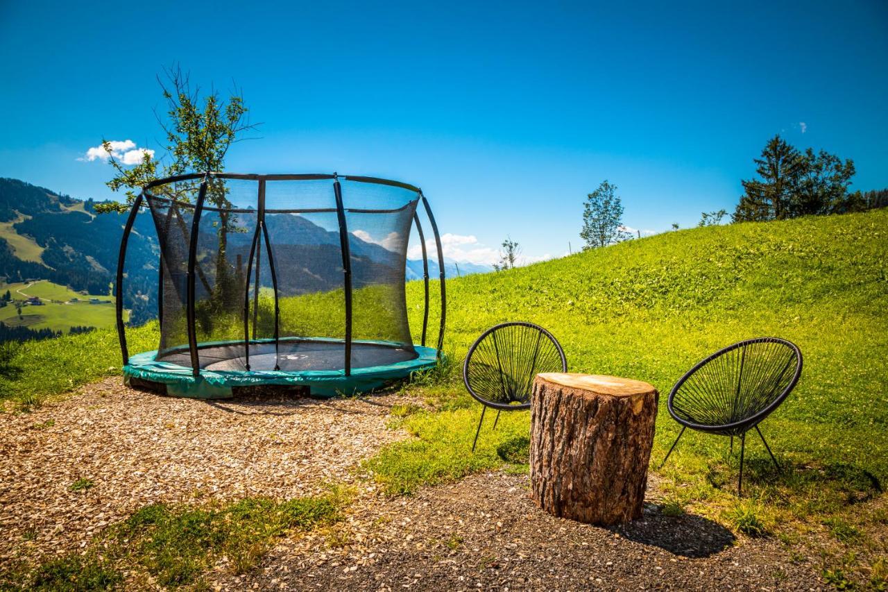 Lindbichlhof Urlaub Am Bio Bauernhof Apartment Sankt Johann im Pongau Exterior foto