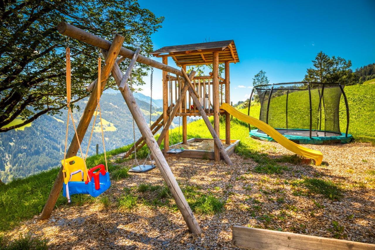 Lindbichlhof Urlaub Am Bio Bauernhof Apartment Sankt Johann im Pongau Exterior foto